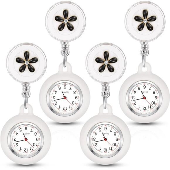 Nurse Watch for Nurses Doctors Nurse Watch Brooch Fob Pocket Watch Digital Watch main image 6
